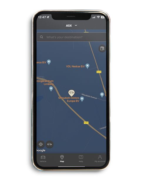 Nové Mitsubishi ASX - My Mitsubishi App nájdi moje vozidlo